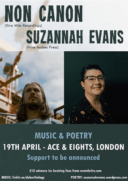 Non Canon & Suzannah Evans - music & poetry night