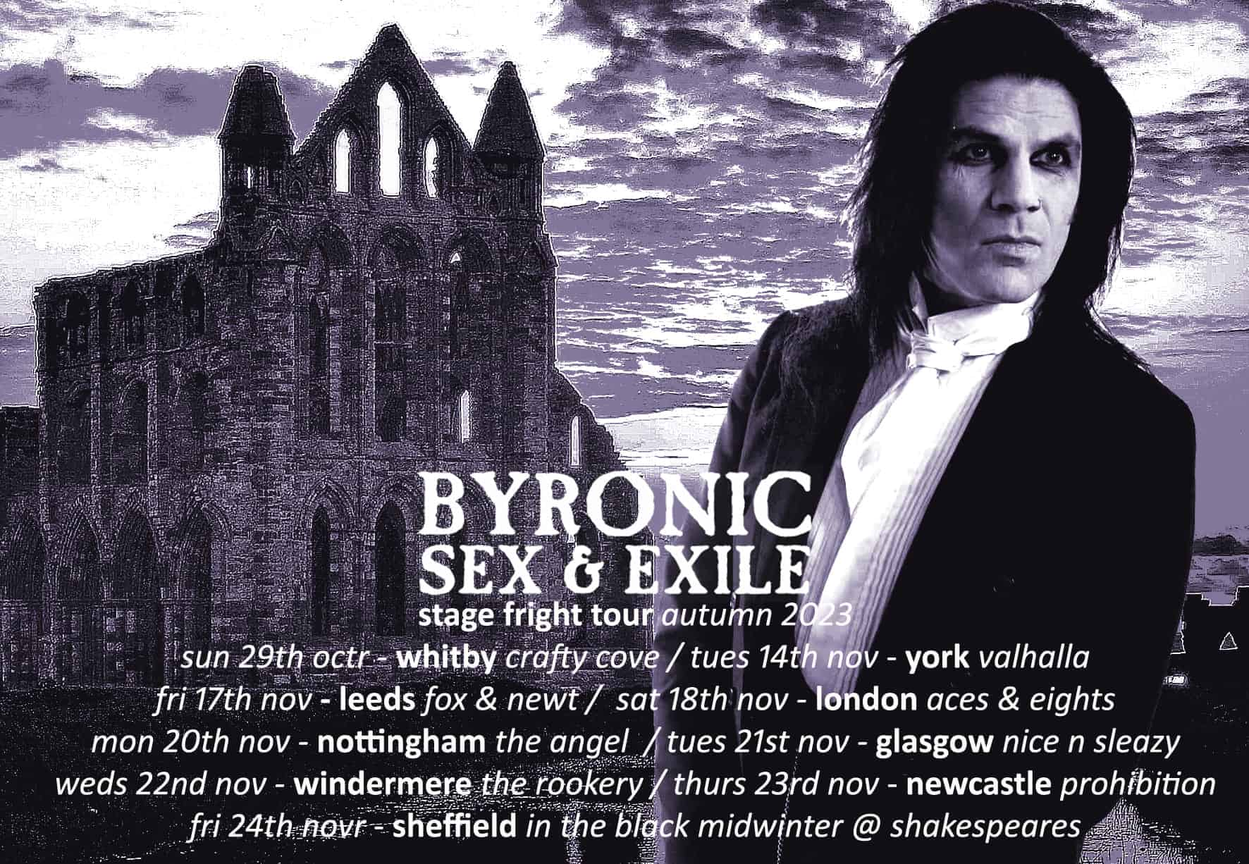 Byronic Sex & Exile + Last July + Down From Above
