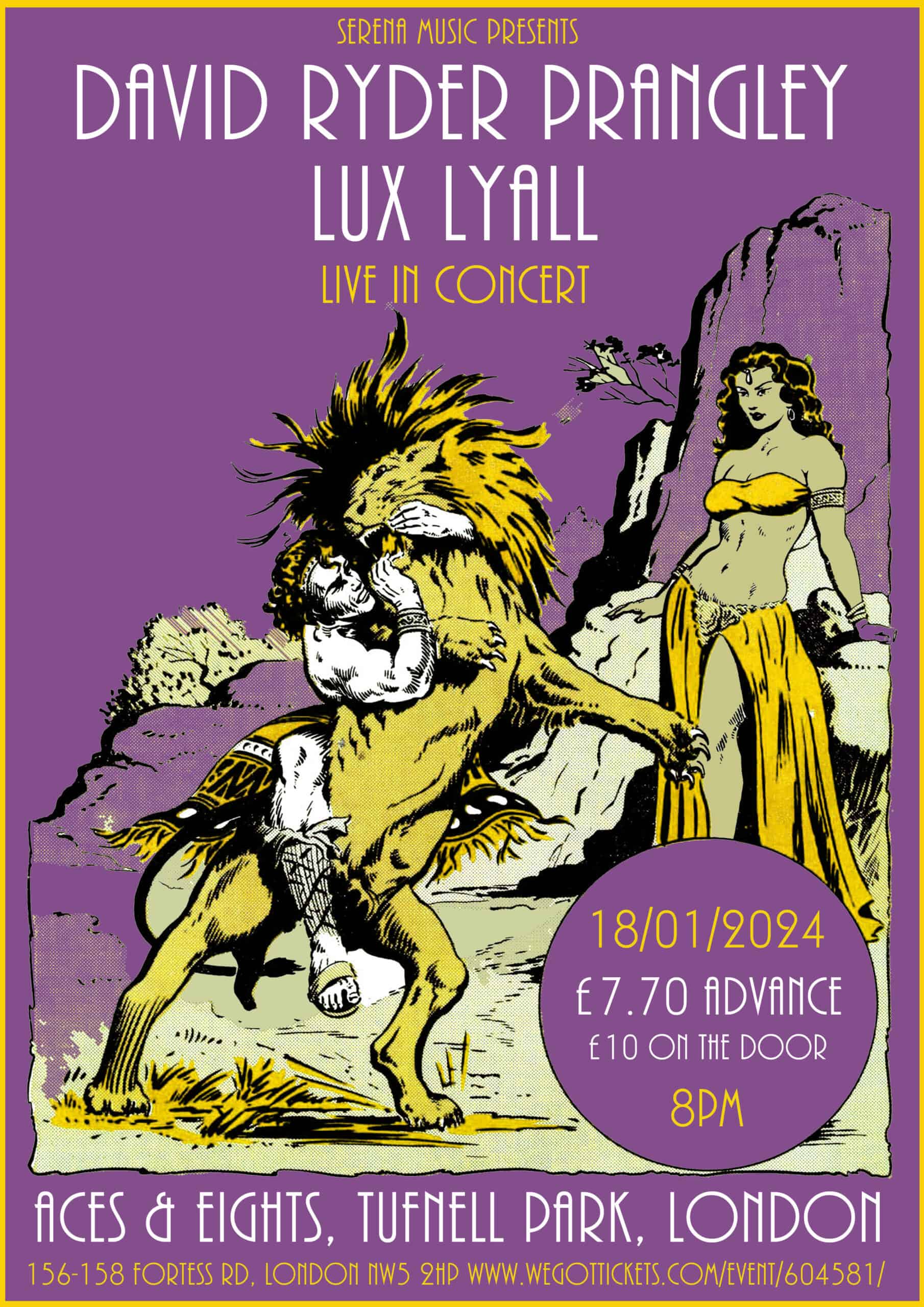 SERENA MUSIC PRESENTS DAVID RYDER PRANGLEY + LUX LYALL