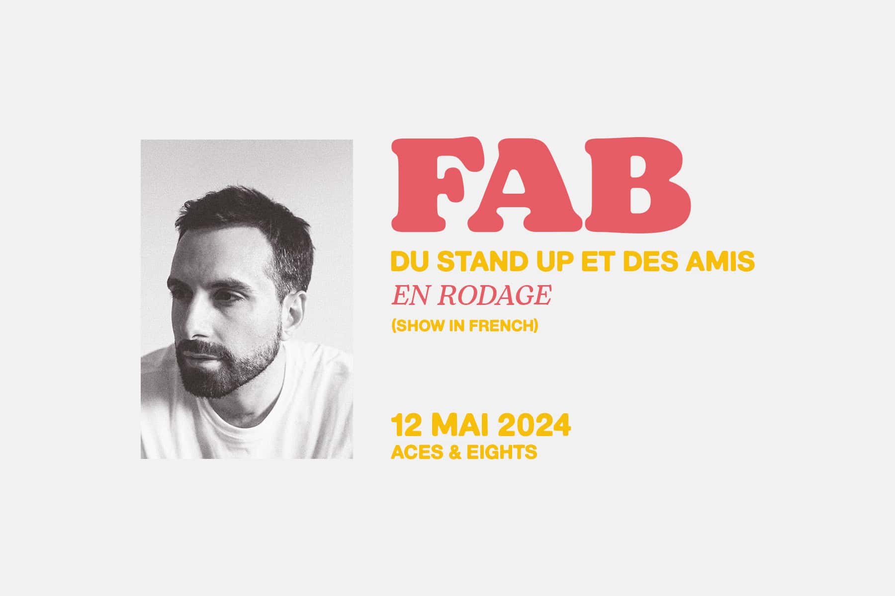 FAB, DU STAND-UP ET DES AMIS (SHOW IN FRENCH)