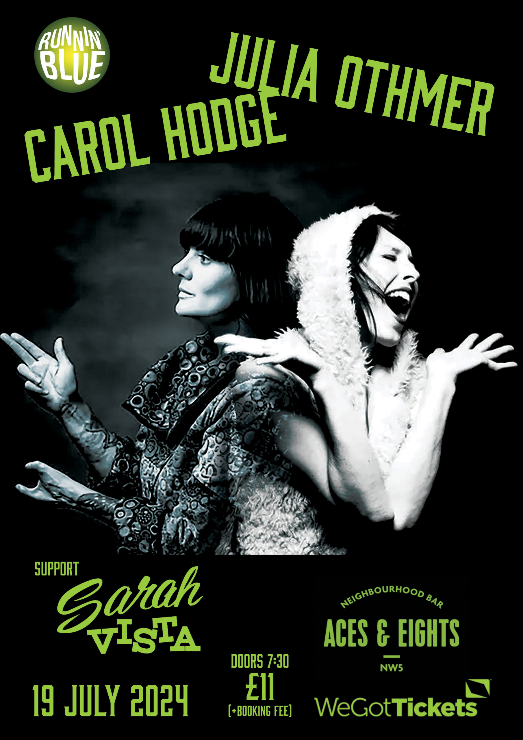 Runnin' Blue Presents Carol Hodge with Julia Othmer
