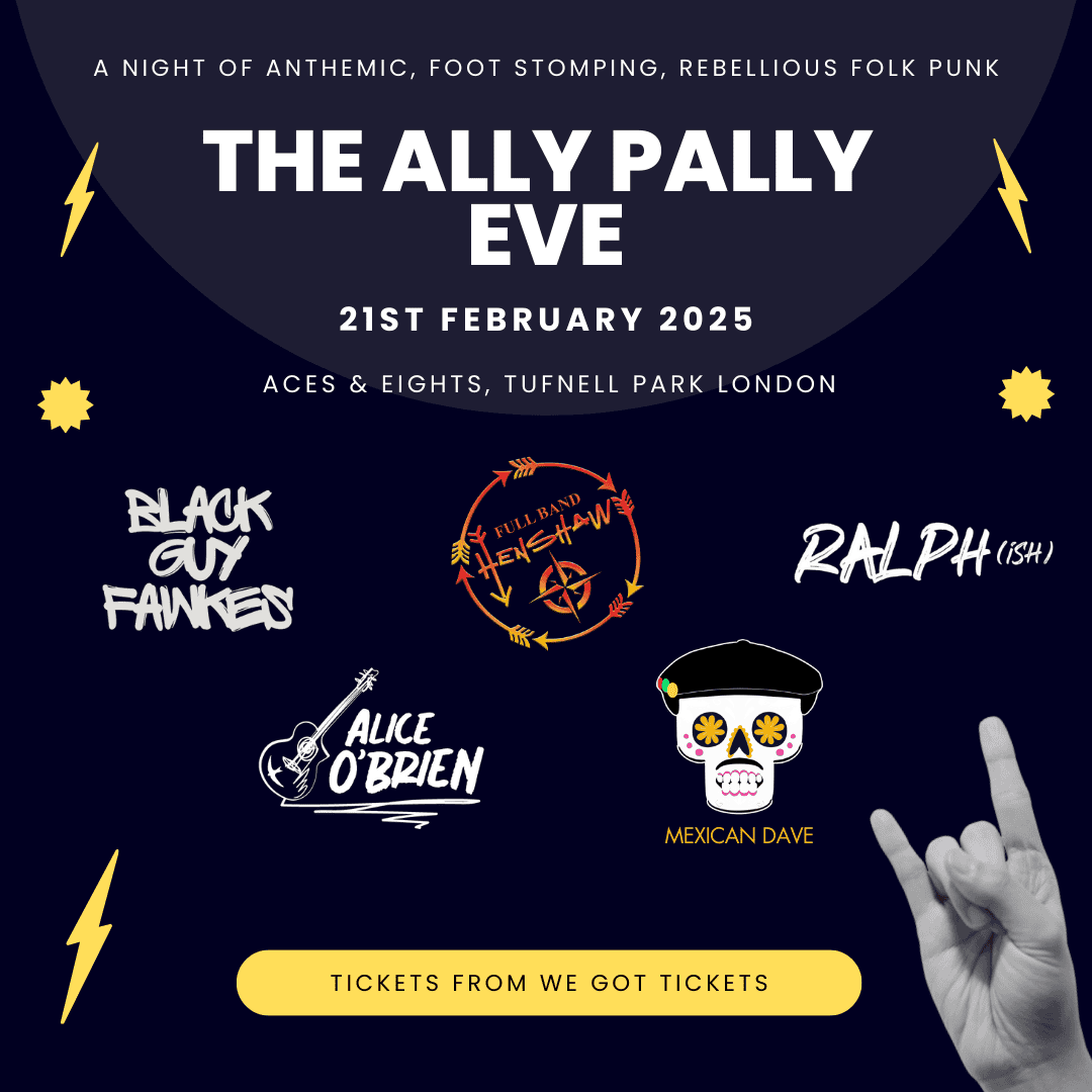 RALPH + HENSHAW + BLACK GUY FAWKES ***SOLD OUT***