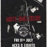 Runnin' Blue Present Matty James Cassidy & Band + Banjoey Ramone