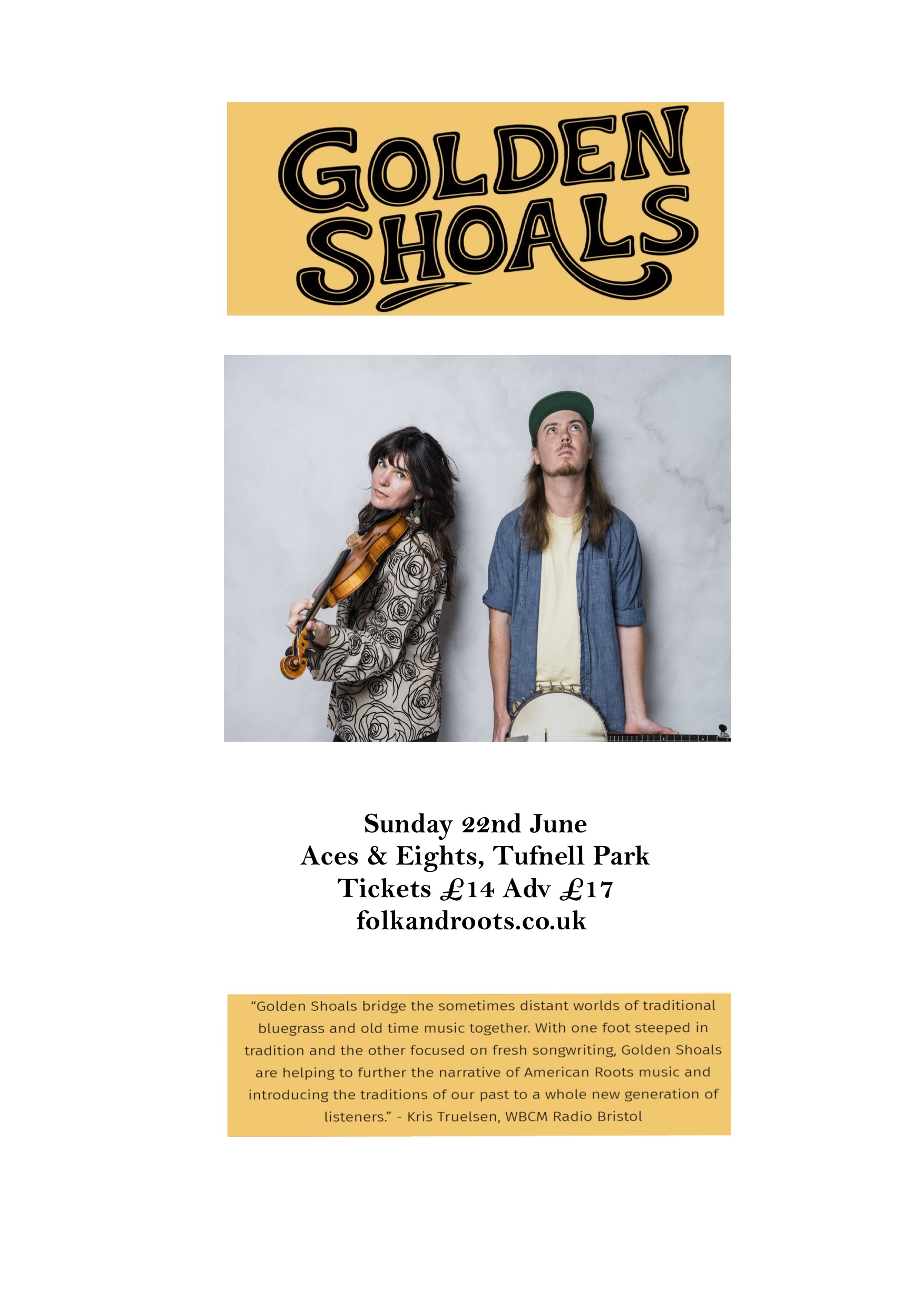 FolkAndRoots Present Golden Shoals