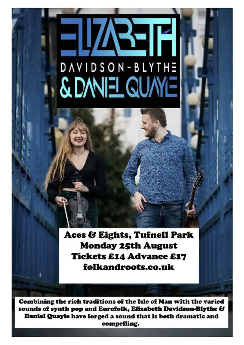 FolkAndRoots Present Elizabeth Davidson-Blythe & Daniel Quayle