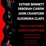Red Desert Music presents Esther Bennett + Deborah Carew + John Crawford & Eleonora Claps