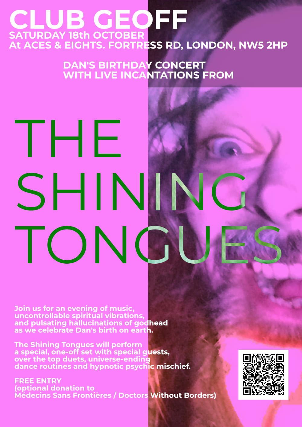 Club Geoff Presents The Shining Tongues
