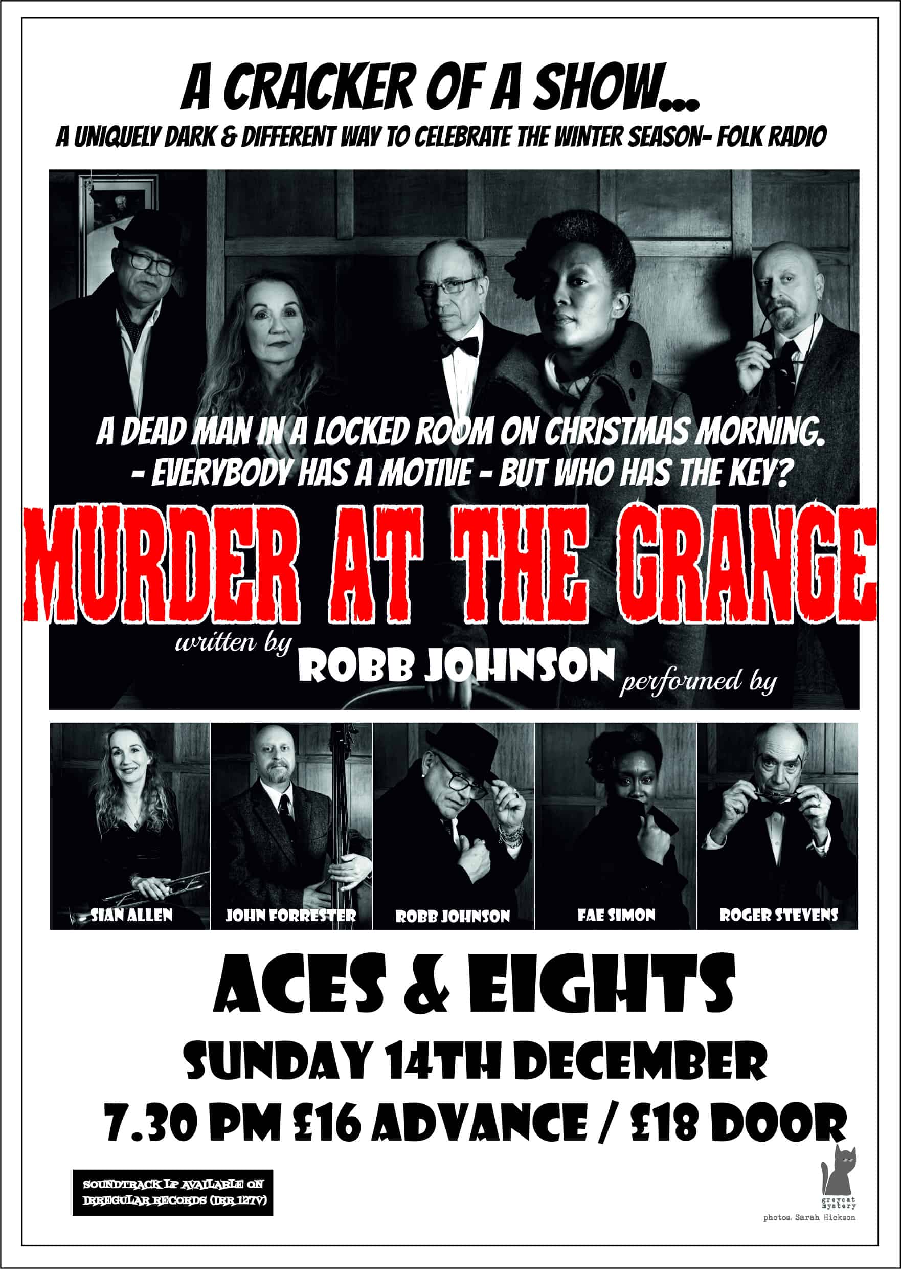 Murder At The Grange - Robb Johnson & The Christmas Irregulars