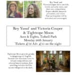 Rey Yusuf and Victoria Couper + Tightrope Moon as part of Independent Venue Week 2026