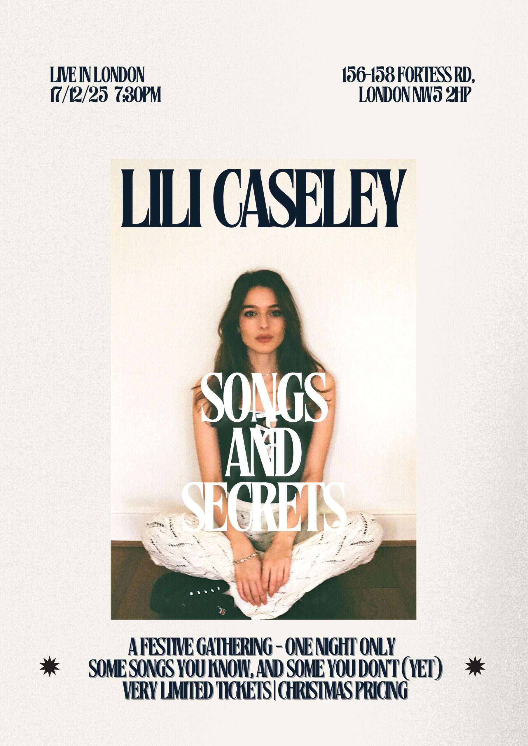 Lili Caseley: Songs and Secrets