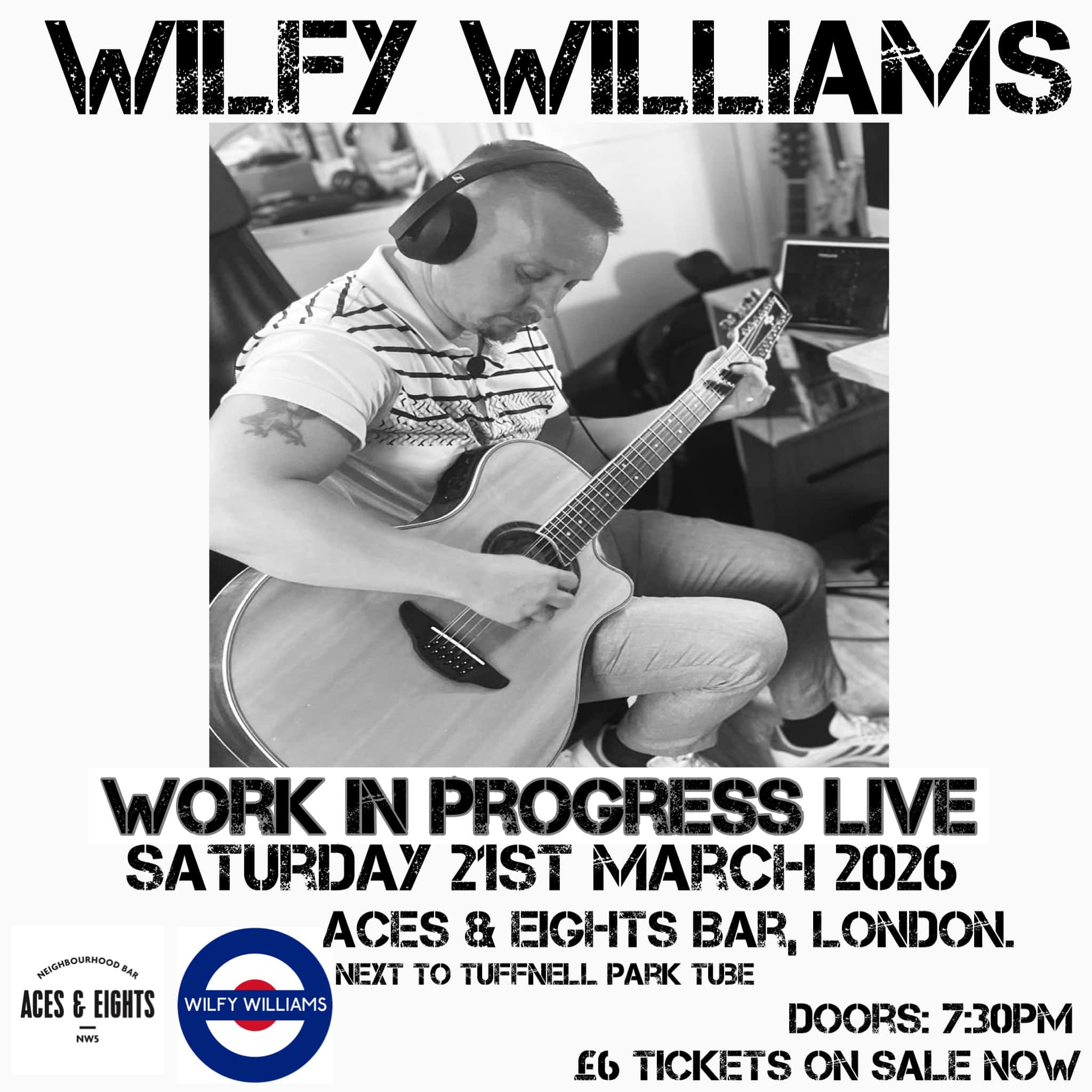 Wilfy Williams - Work in Progress + support