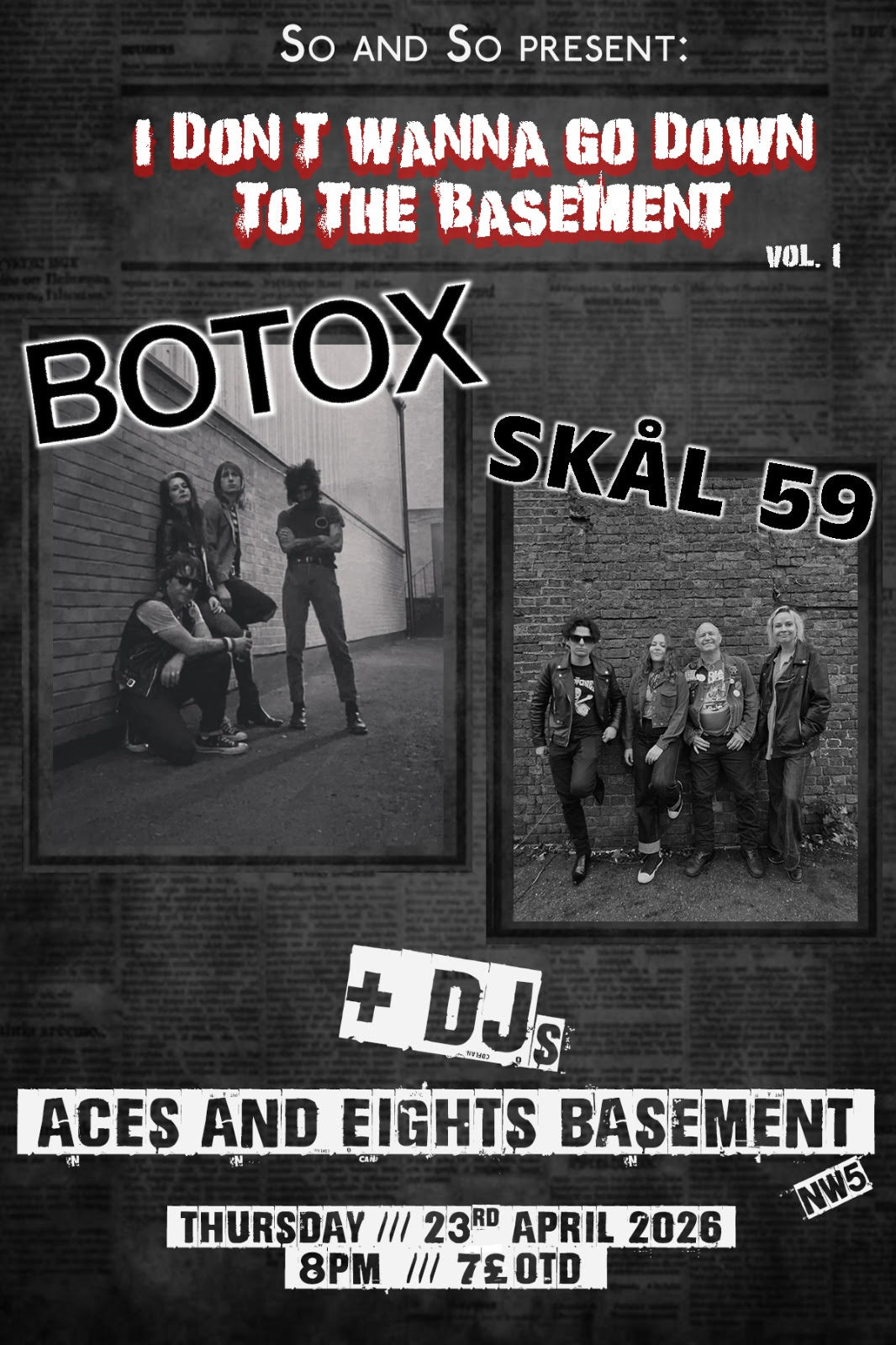 Botox and Skål 59 + Poets