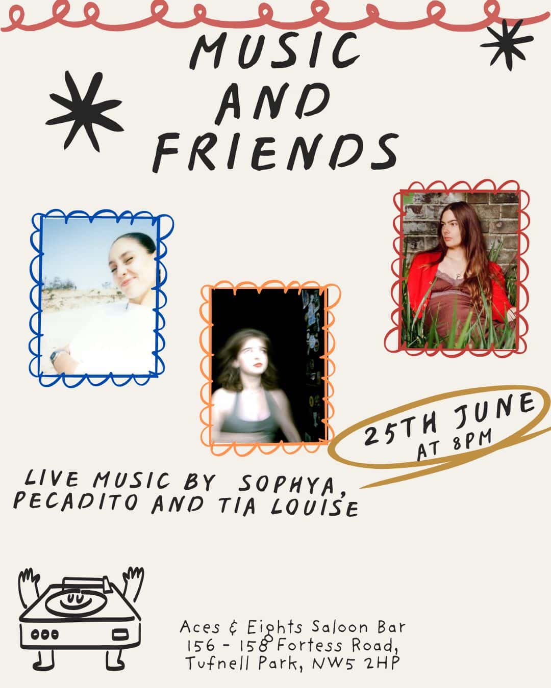 Dontcallmestacey Events Featuring Pecadito +  Sophya + Tia Louise