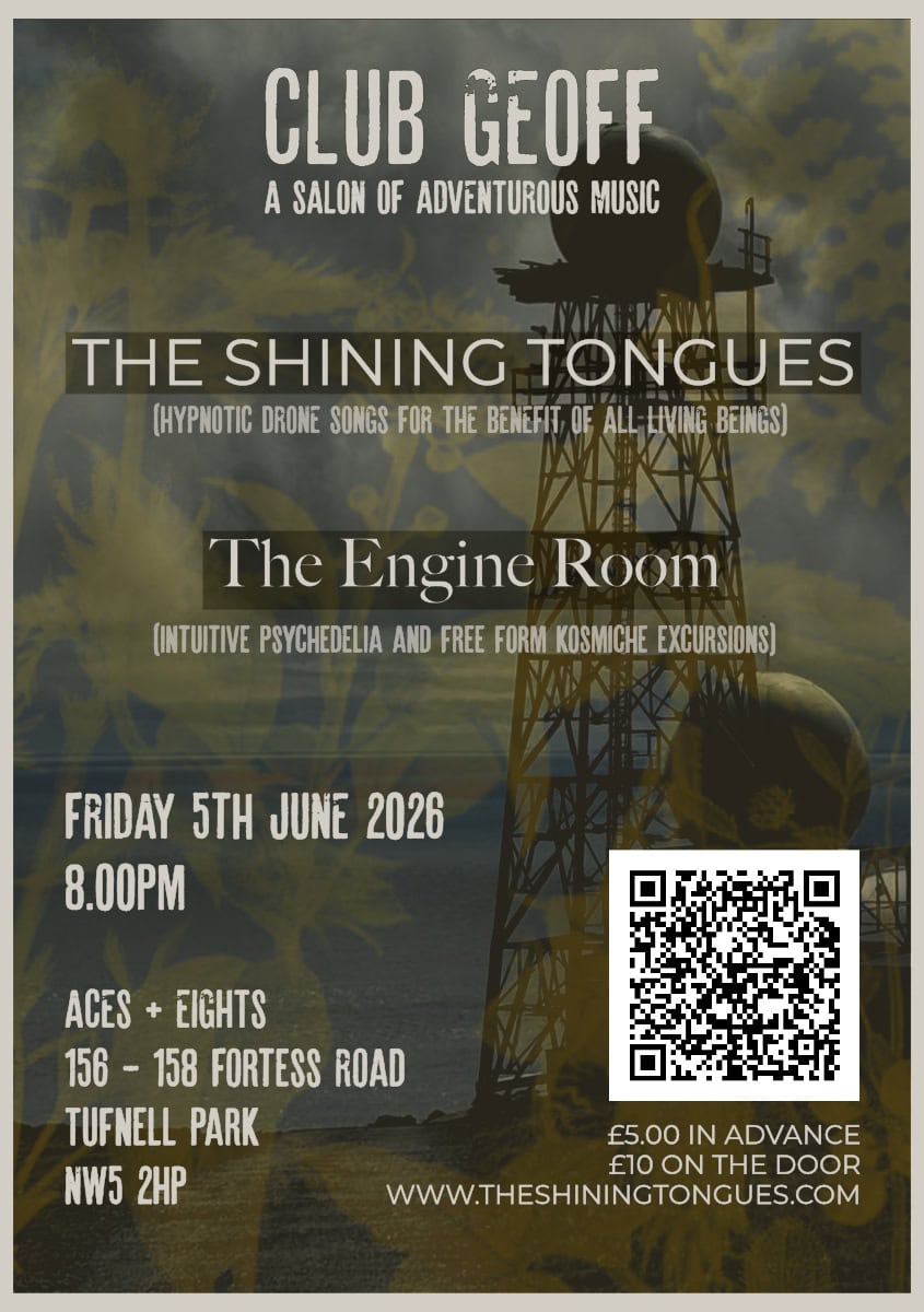 CLUB GEOFF presents The Engine Room (GOD/Terminal Cheesecake) + The Shining Tongues