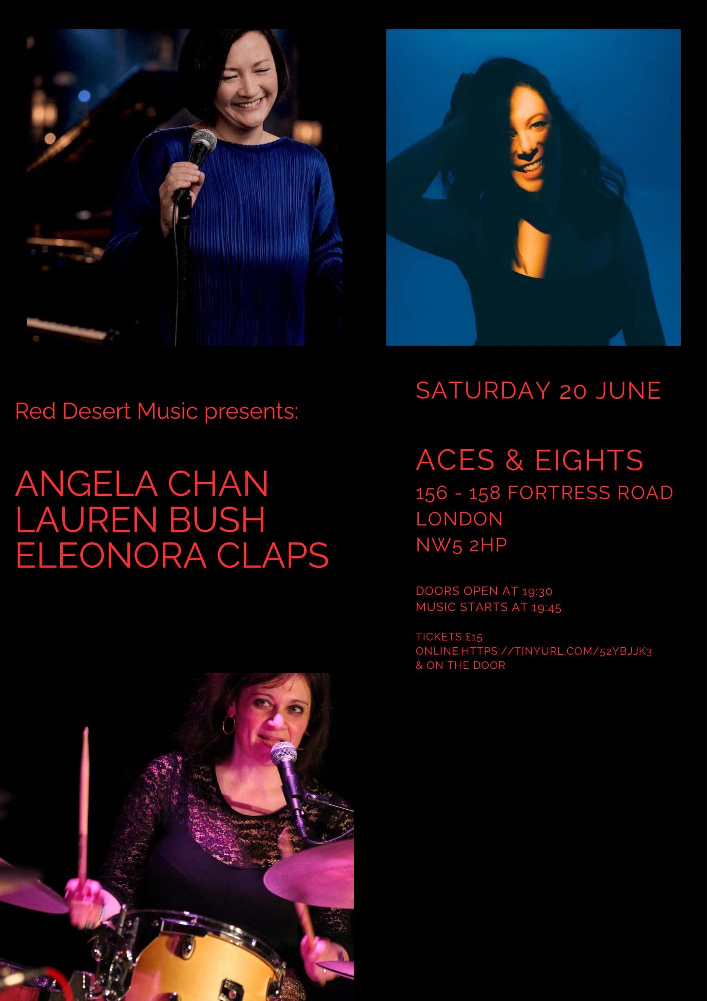 The Red Desert Sessions Eleonora Claps + Lauren Bush + Angela Chan.