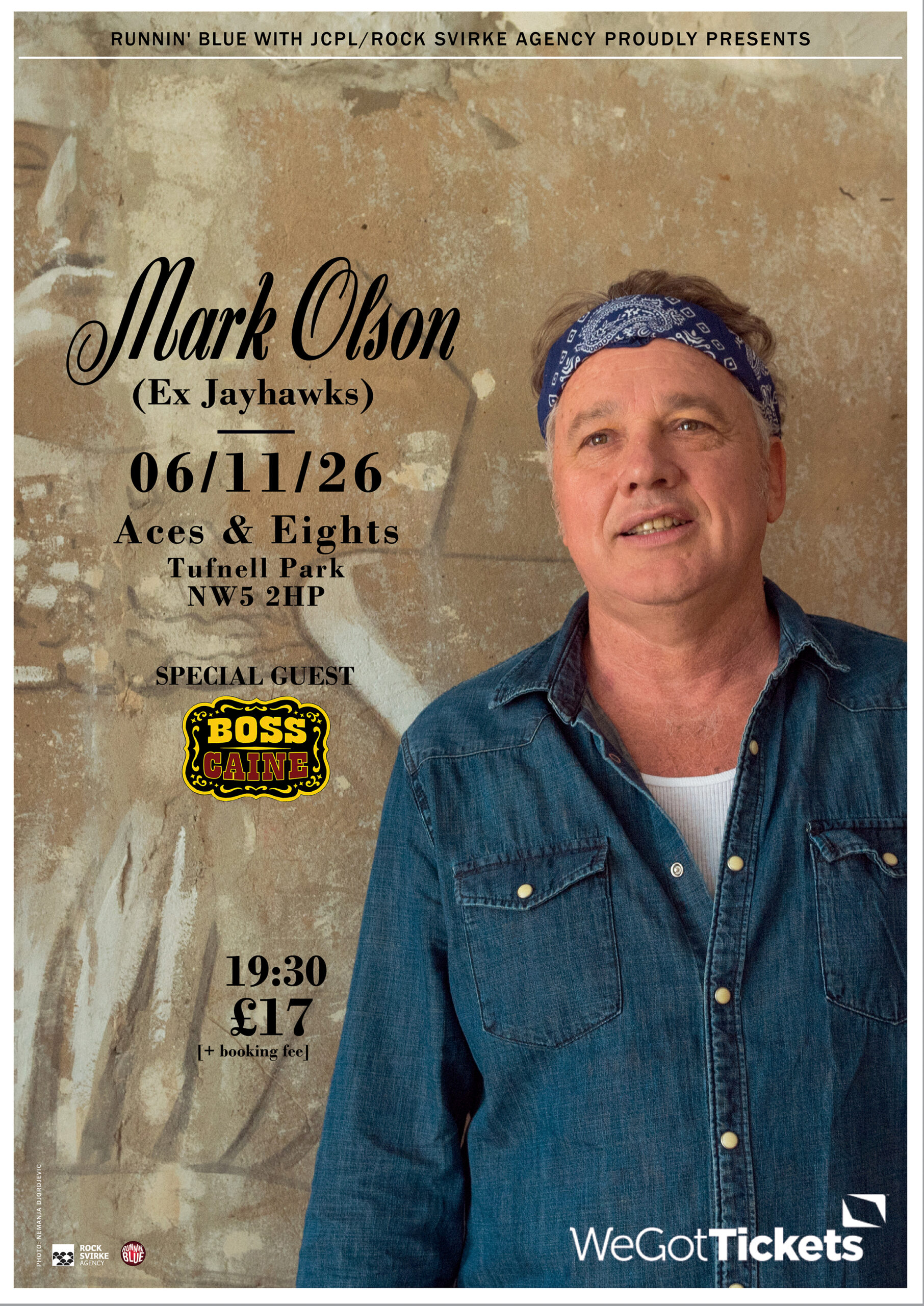 Runnin’ Blue Present Mark Olsen (Ex Jayhawks)