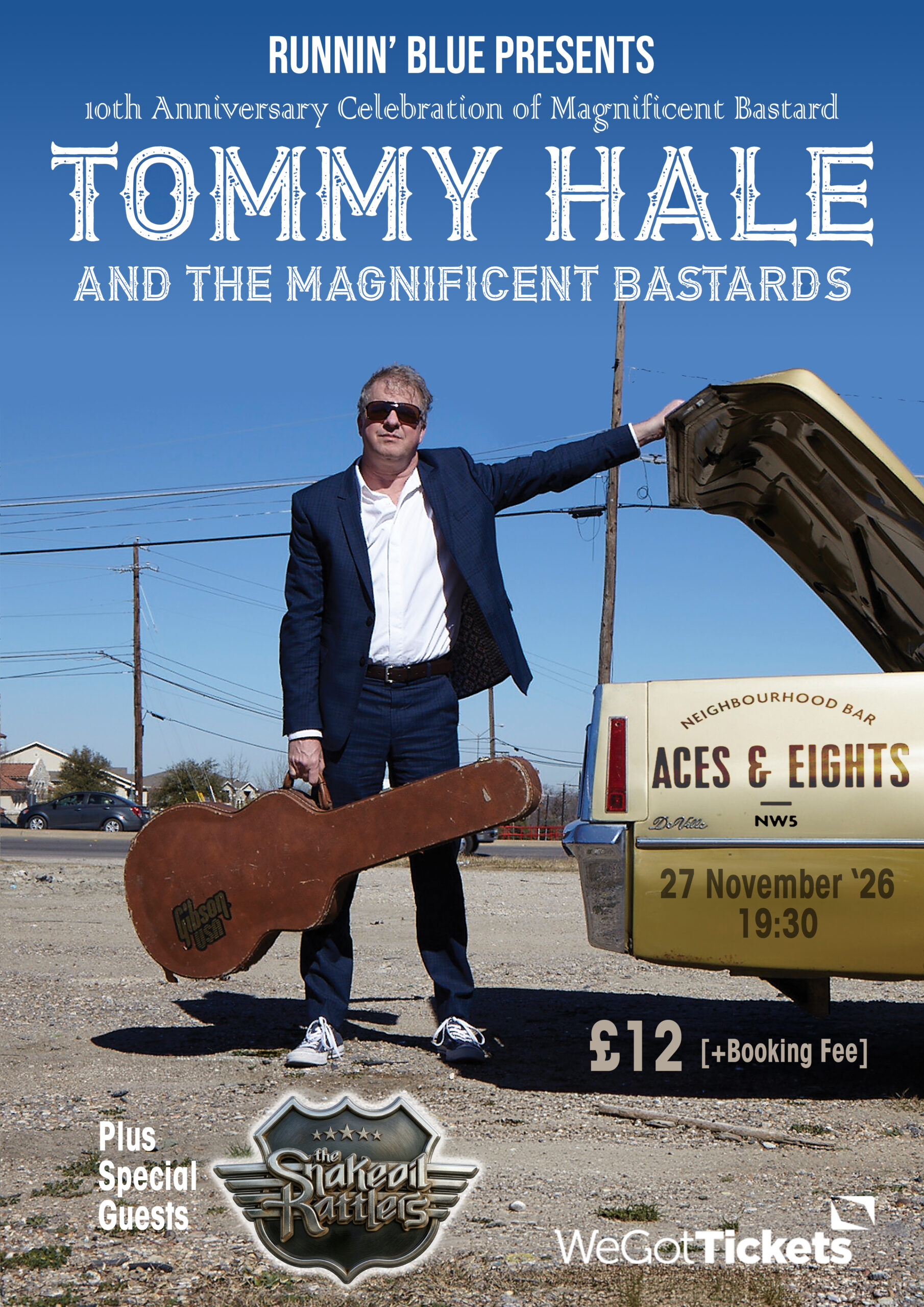 Runnin’ Blue Present Tommy Hale & The Magnificent Bastards