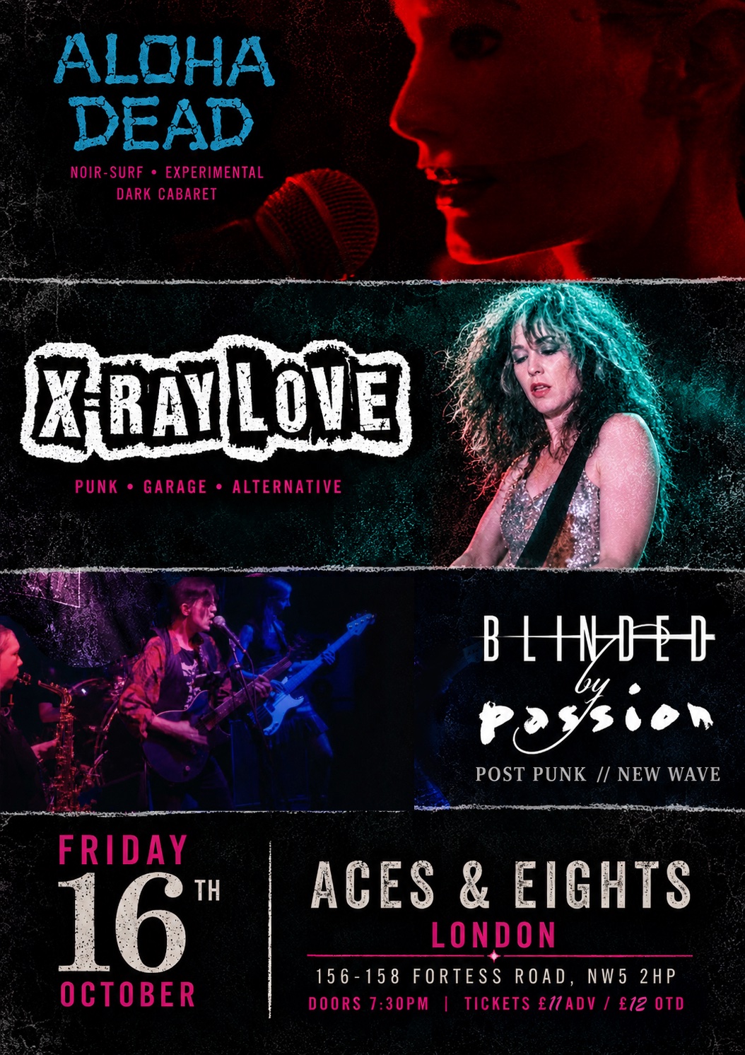 Aloha Dead – X-Ray Love – Blinded By Passion
