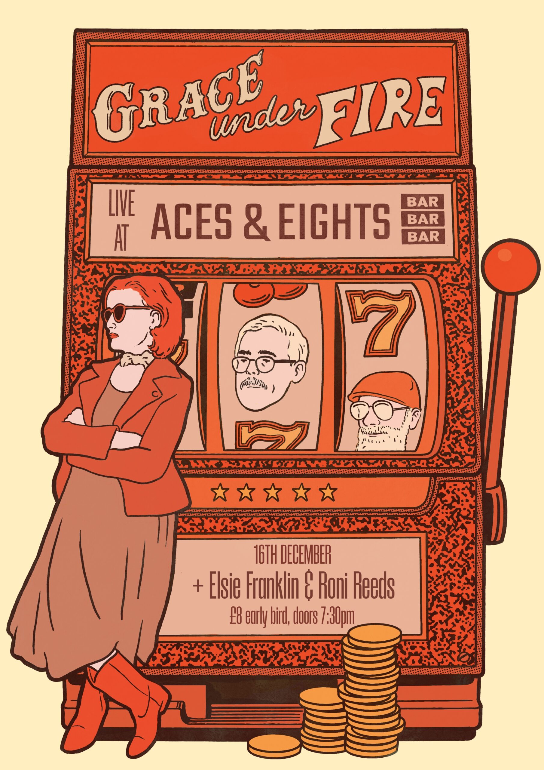 Grace Under Fire  + Elsie Franklin + Ronie Reed 